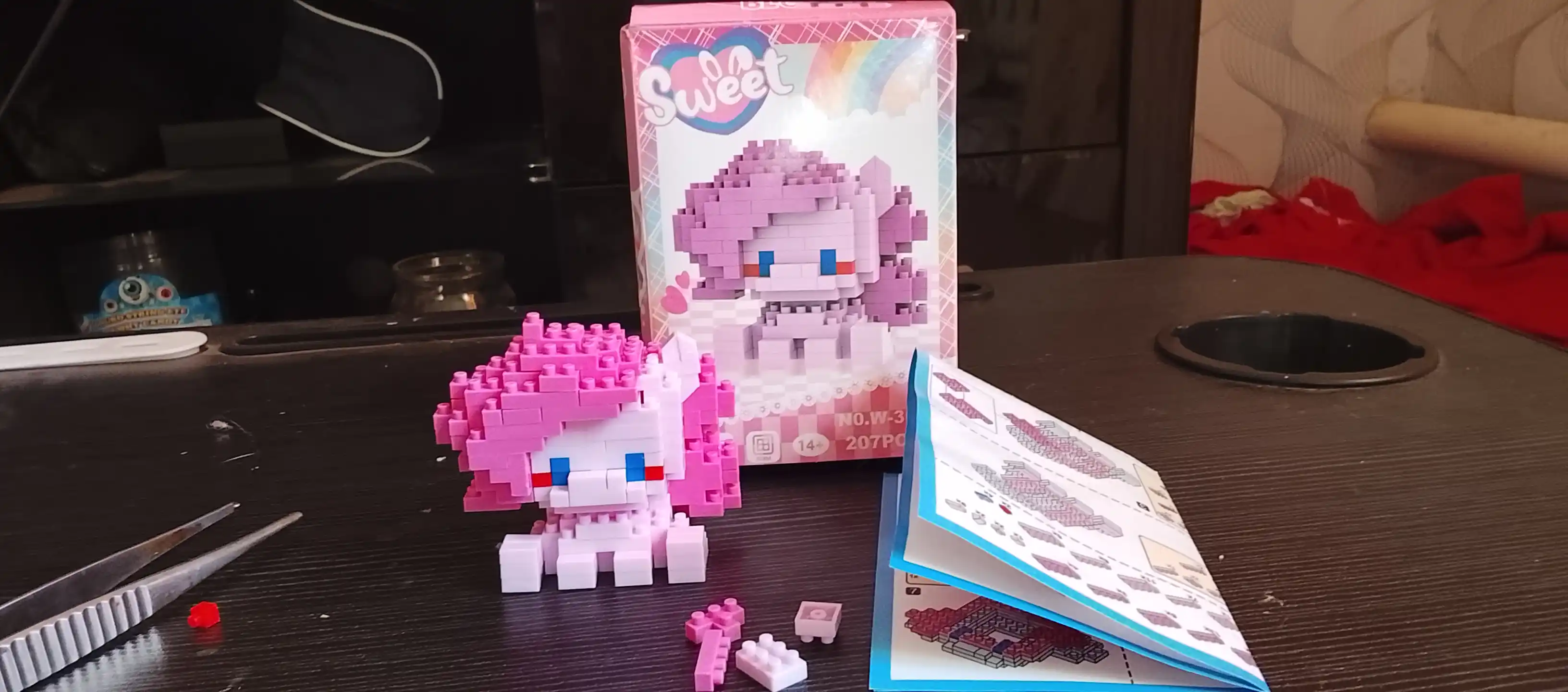 3D Лего конструктор My Little Pony , мини головоломка для детей и взрослых, мини