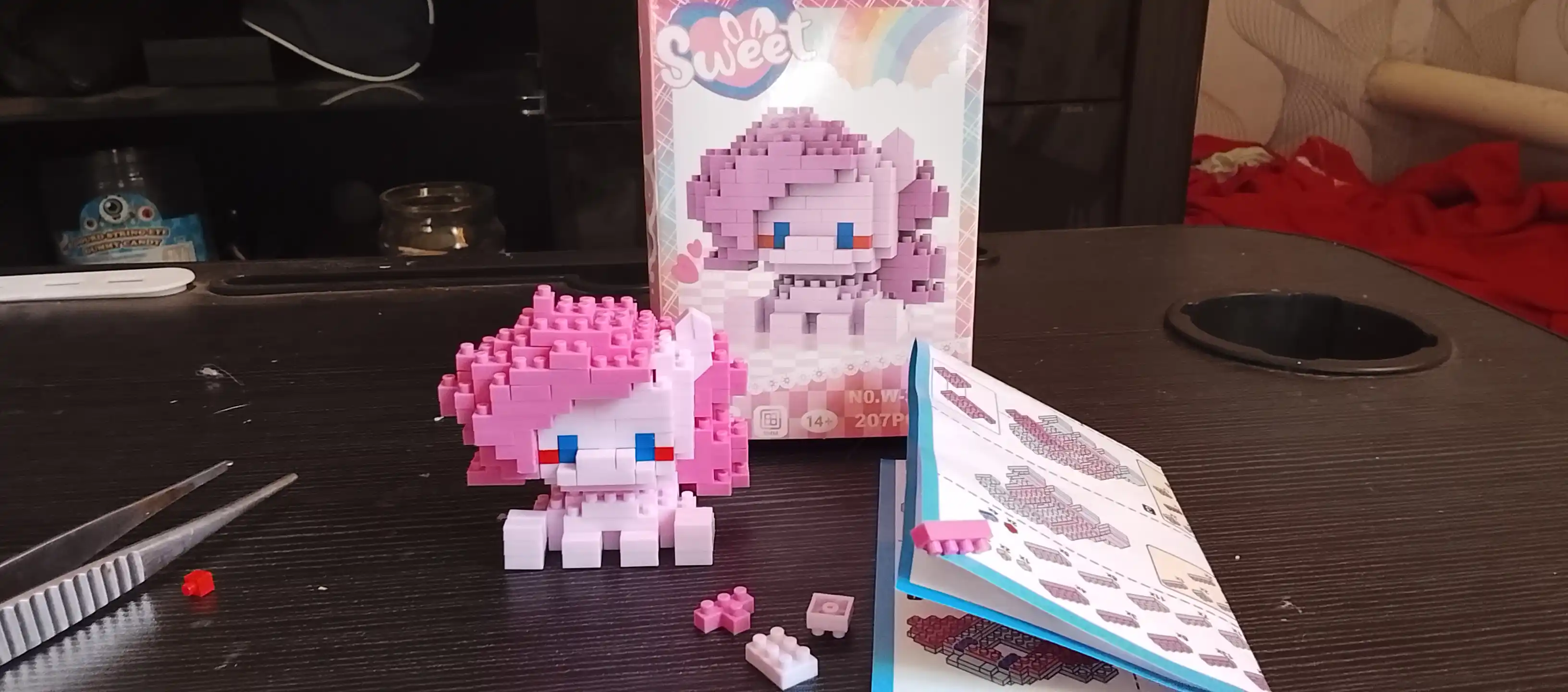 3D Лего конструктор My Little Pony , мини головоломка для детей и взрослых, мини