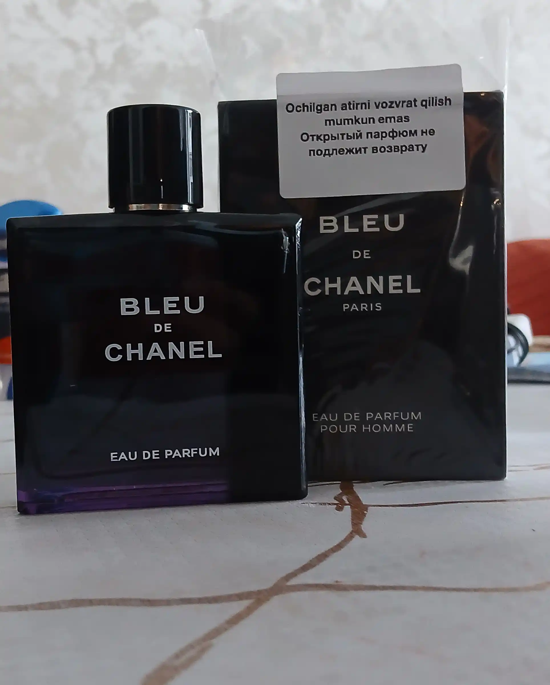 Bleu de Chanel  100 мл мужской аромат, стойкость 1–2 дня, духи унисекс