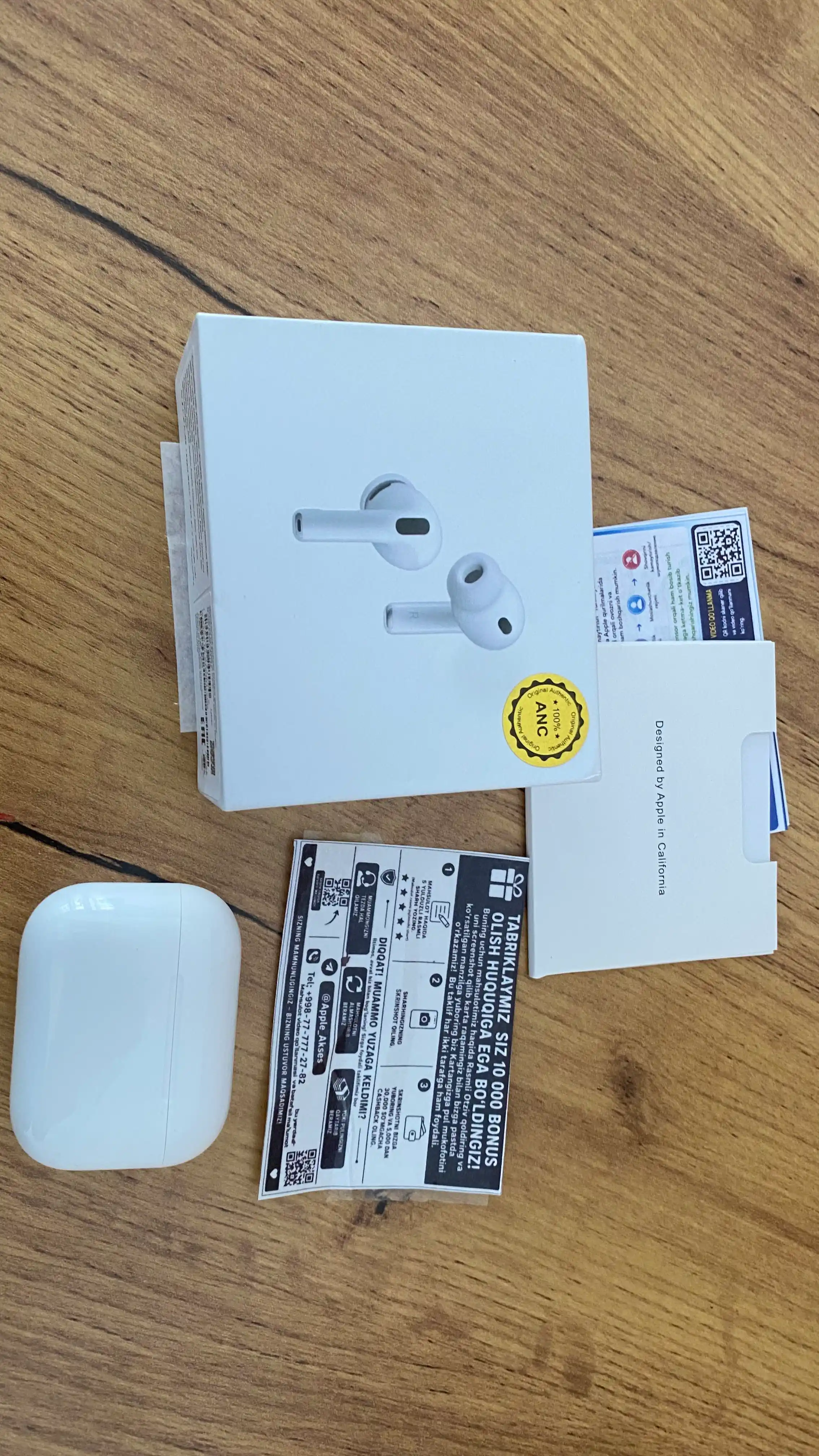 Simsiz quloqchinlar Pro 3 ANC bluetooth naushnik Shovqinni kamaytirish rejim ANC bor