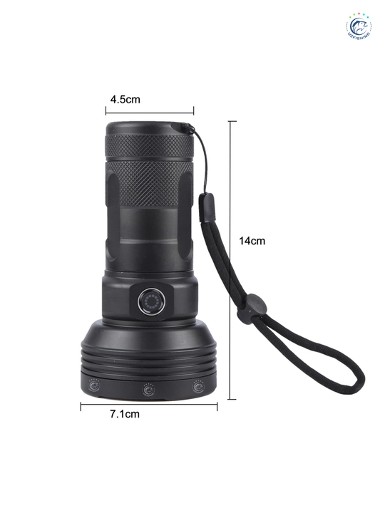 LED fonar — kuchli va ko‘p funksiyali, baliq ovlash, turizm va ish uchun, 11 xil model