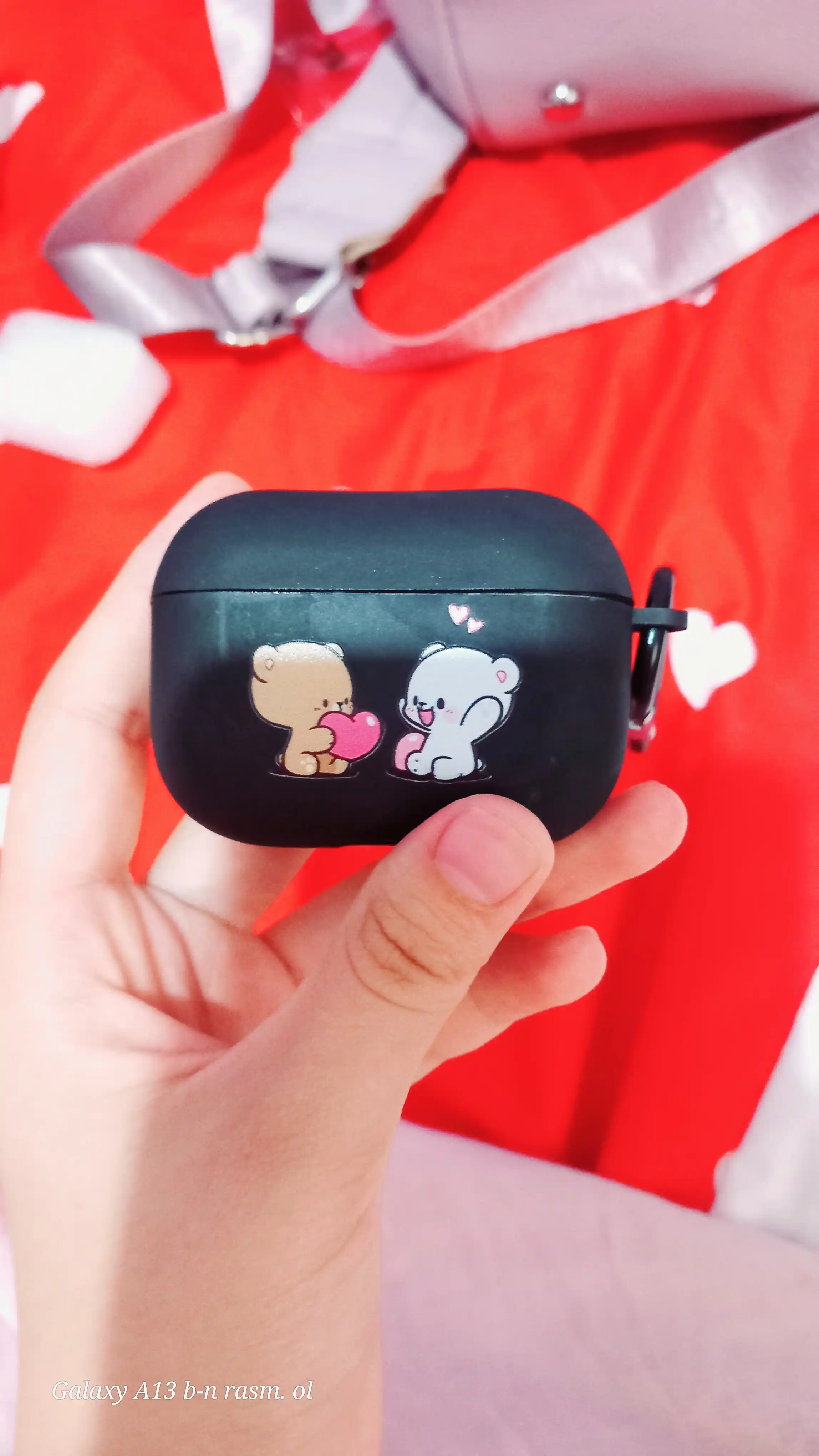 Airpods uchun chexol Airpods 3, Airpods Pro, Airpods 2 pro, 3, 4, xira va bosma