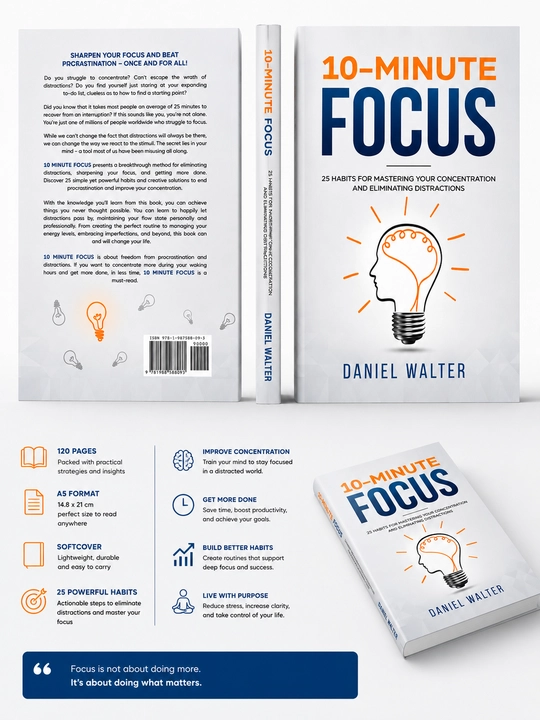 10-minute focus. Daniel Walter (Книга на английском языке)