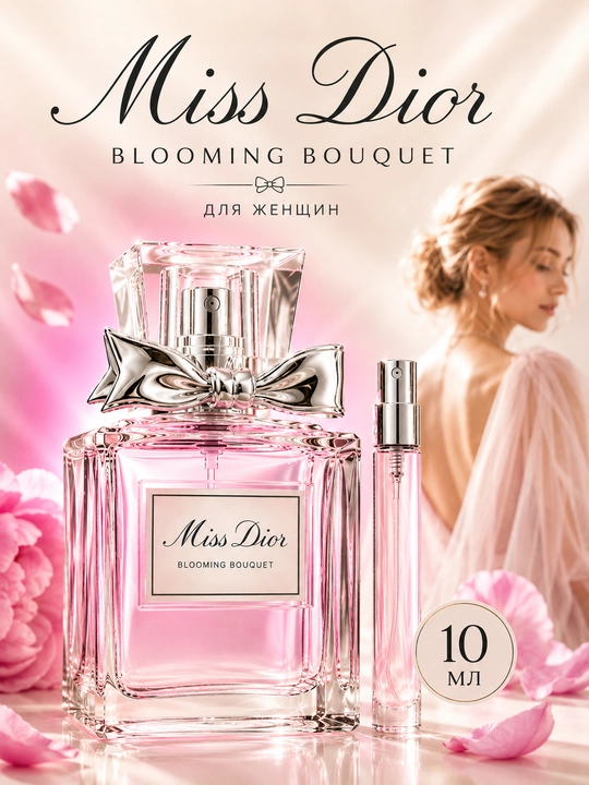 Ayollar atiri Miss Dior Blooming Bouquet, duxi ayollar uchun - 