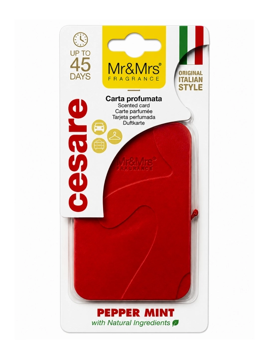 Mr&Mrs Fragrance Cesare Card avtomobil va uy uchun osma aromatizator - 