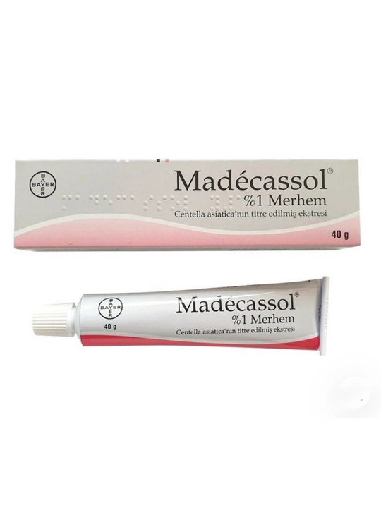 Madecassol 40 gr, oziqlantiruvchi va namlantiruvchi krem, chandiq va dog'larga qarshi krem
