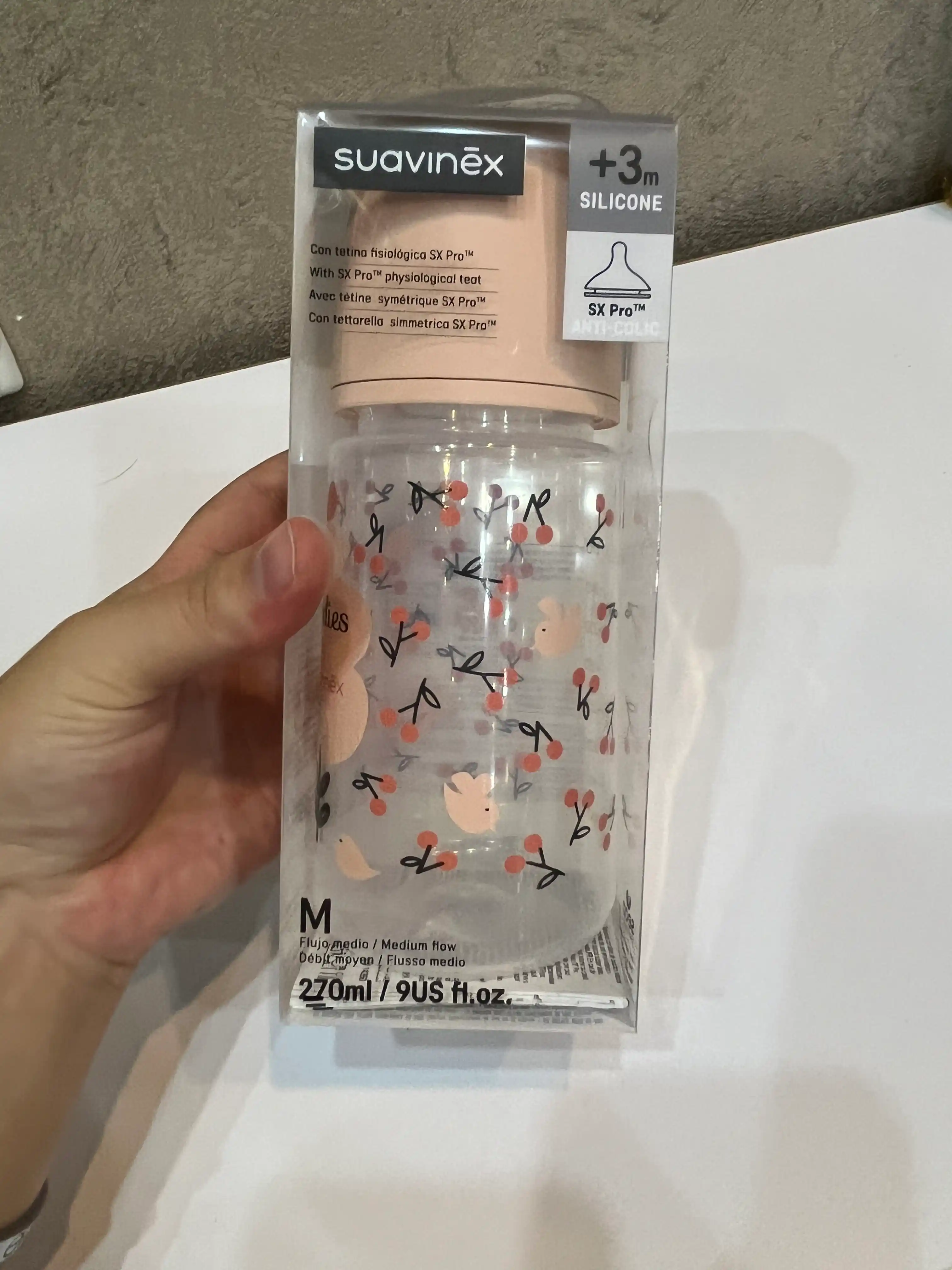 Butilochka plastik Suavinex 150ml 0+/ 270ml 3+ / 360ml 6+ oy