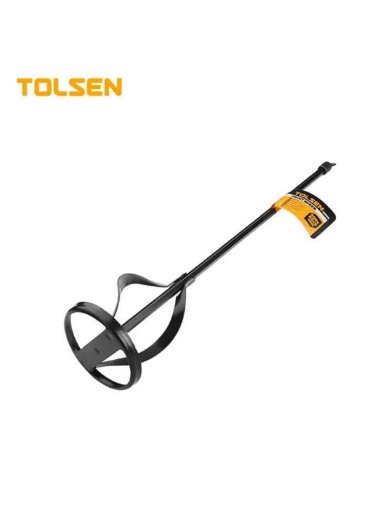 Миксер черный для красок и смеси 400x80x8 мм TOLSEN 40098