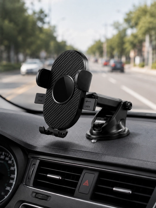 Автомобильный держатель для телефона, поворотный механизм 360°, крепление на панель
