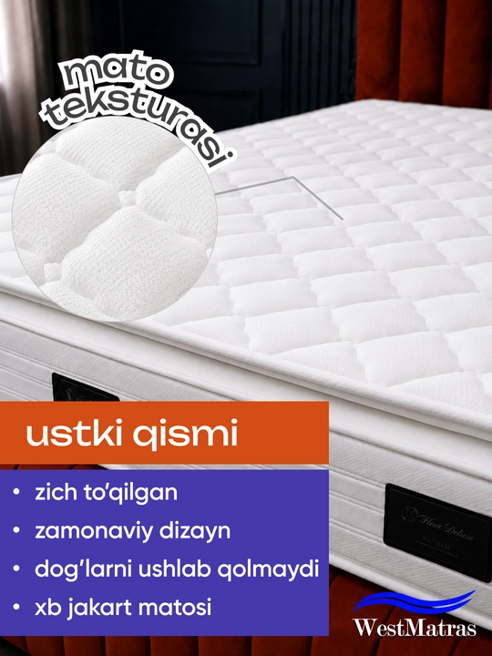 Imperial Night – Memory Foam va topperli ortopedik matras 28 sm | Matraslar