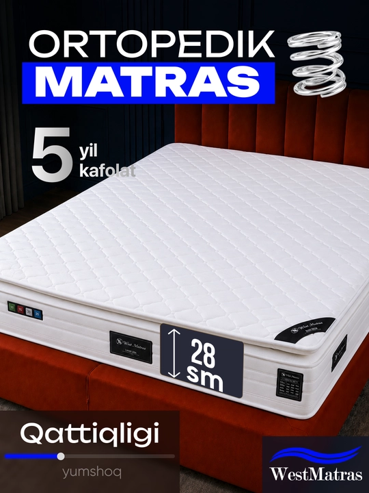 Imperial Night – Memory Foam va topperli ortopedik matras 28 sm | Matraslar - 