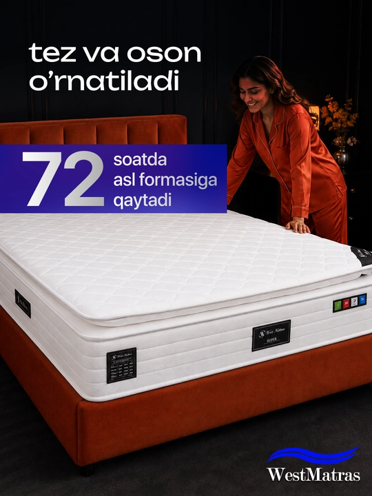 Imperial Night – Memory Foam va topperli ortopedik matras 28 sm | Matraslar