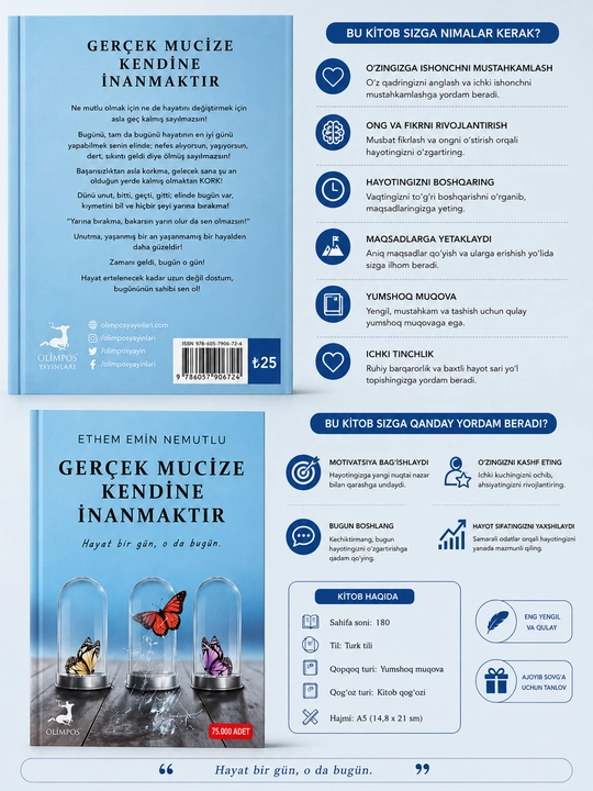 Gerçek Mucize Kendine İnanmaktır: Hayat Bir Gün, O da Bugün Ethem Emin Nemutlu