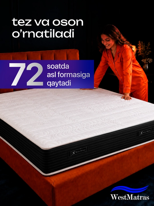 WestMatras Purjinali anatomik matras (21 sm) – sifatli matraslar