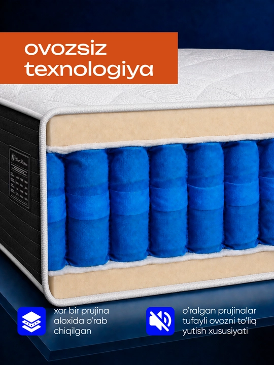 WestMatras Purjinali anatomik matras (21 sm) – sifatli matraslar