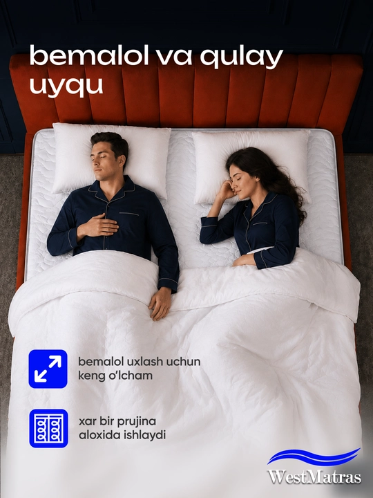 WestMatras Purjinali anatomik matras (21 sm) – sifatli matraslar