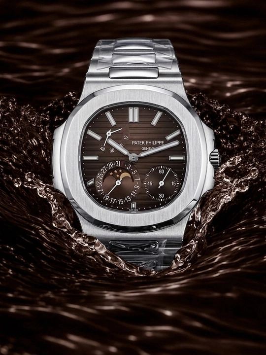 Patek Philippe Nautilus soati ko‘k soat yuzasi bilan