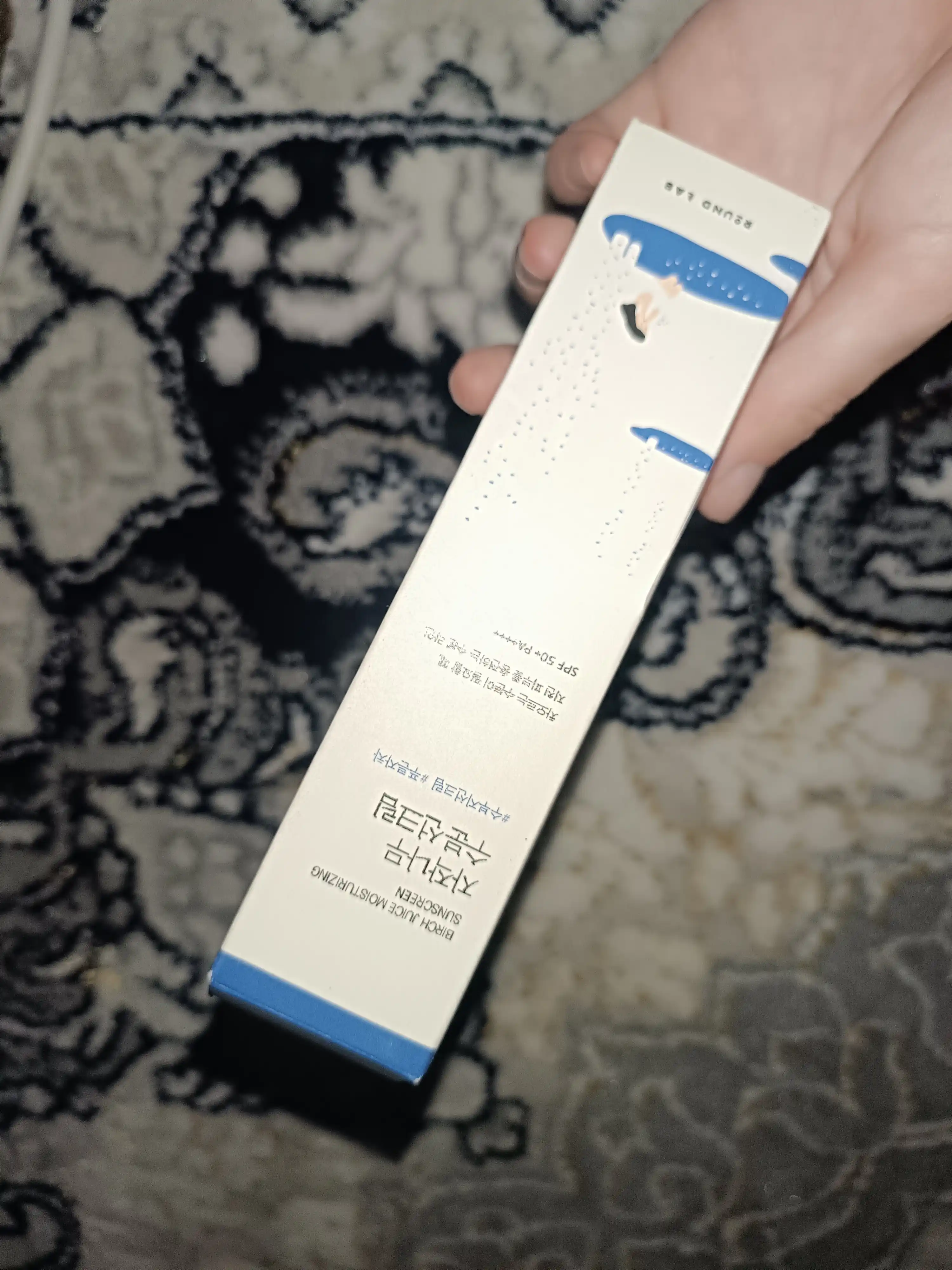 Quyoshdan himoyalovchi "Round Lab Birch Juice Moisturizing Sunscreen" kremi SPF50+ PA++++, 50 ml
