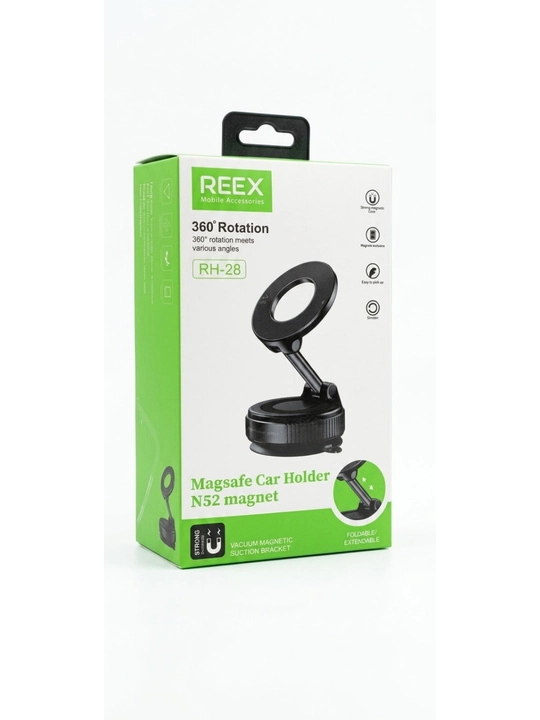 REEX Avtomobil va stol uchun magnitli telefon ushlab turgichi MagSafe N52 RH-28