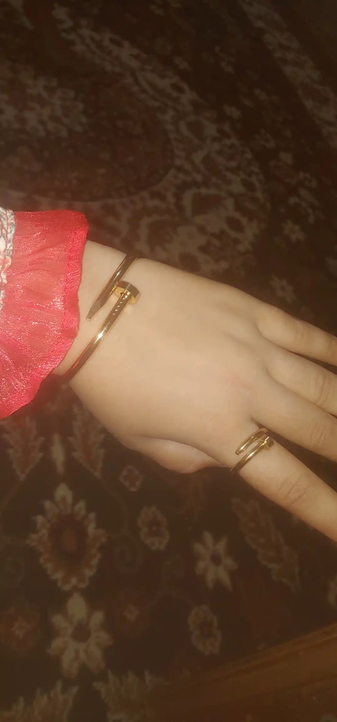 Набор в стиле Cartier из нержавеющей стали