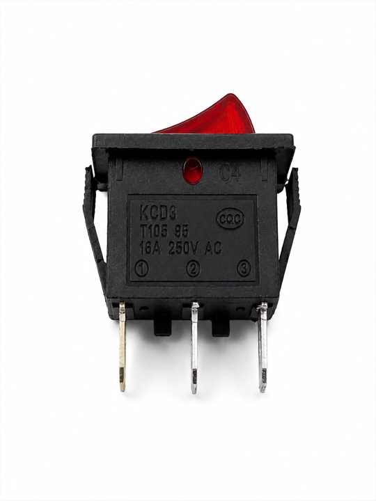 Клавишный выключатель KCD3 и двойной переключатель RC5 — 16A 250V