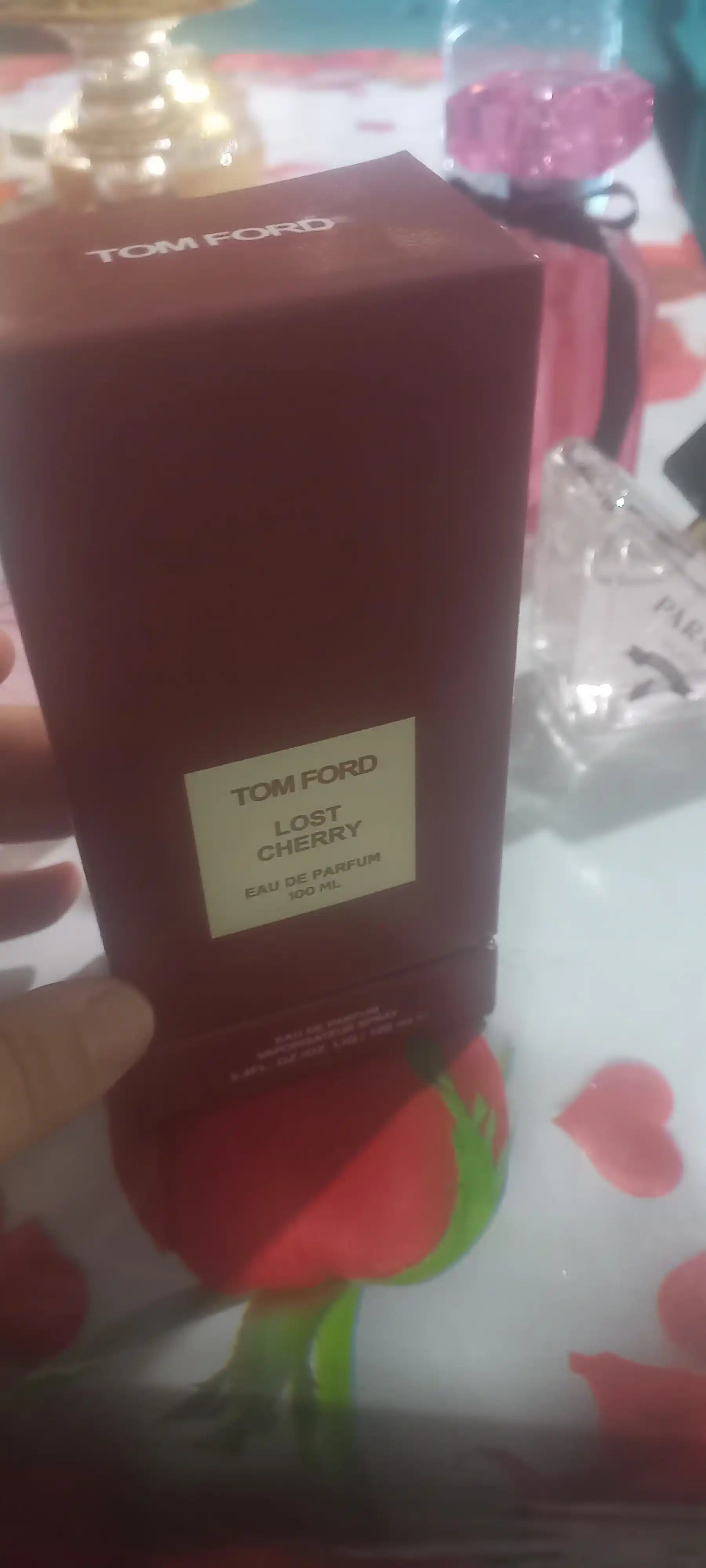 Tom ford Lost Cherry ayollar va erkaklar uchun sovg'a, parfyumlangan suvi, unisex, 100 ml
