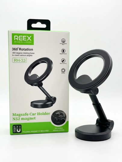 REEX Avtomobil uchun magnitli telefon tutqichi MagSafe 360 N52 magnet RH-33 - 