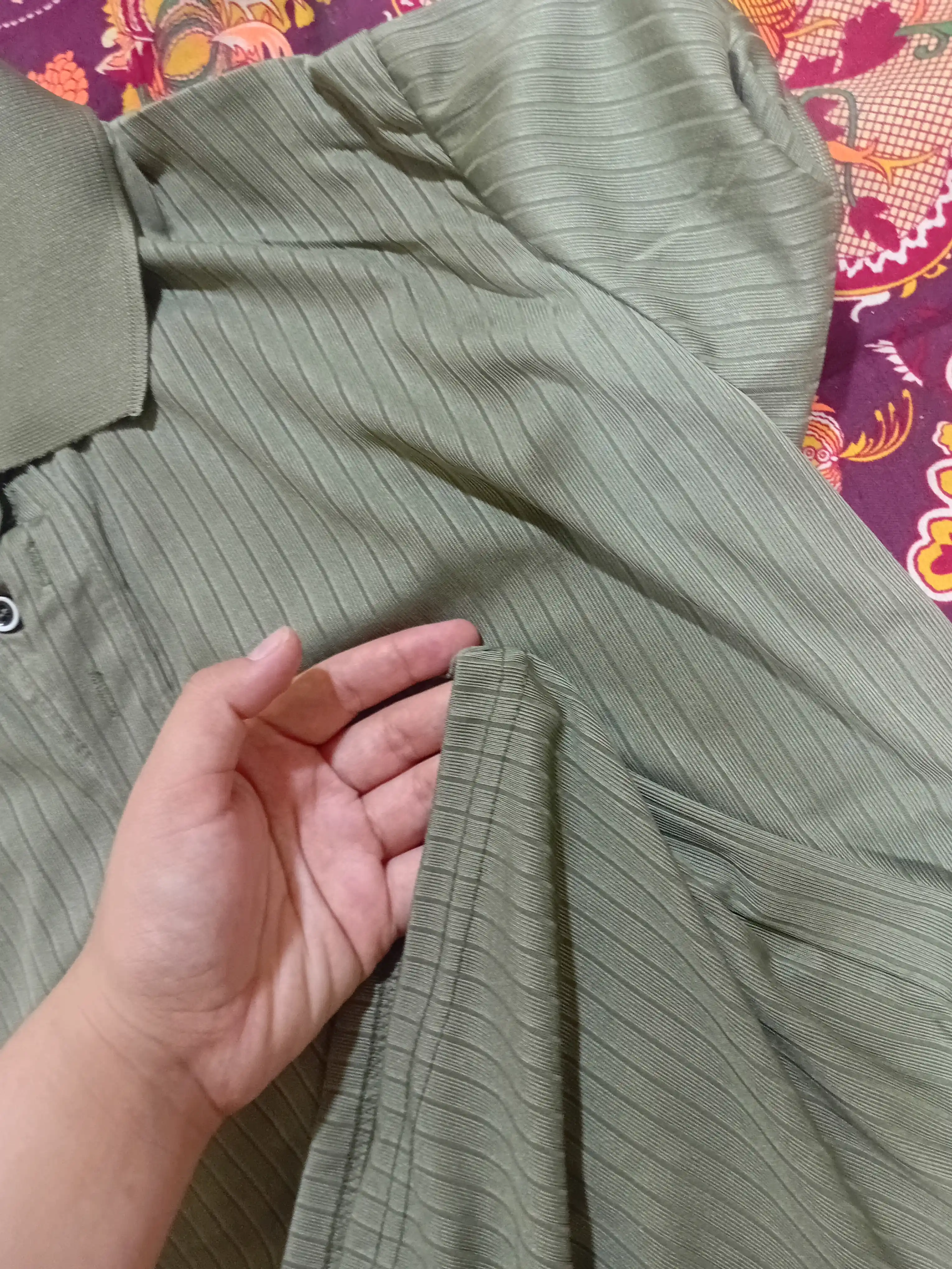 Erkaklar polo futbolkasi, qisqa yengli, ribana matoli, polyester, kundalik