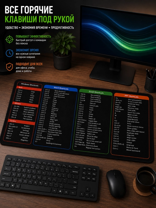 Katta kompyuter kovrik 80x30, gaming mouse pad va klavishli kompyuter gilamcha