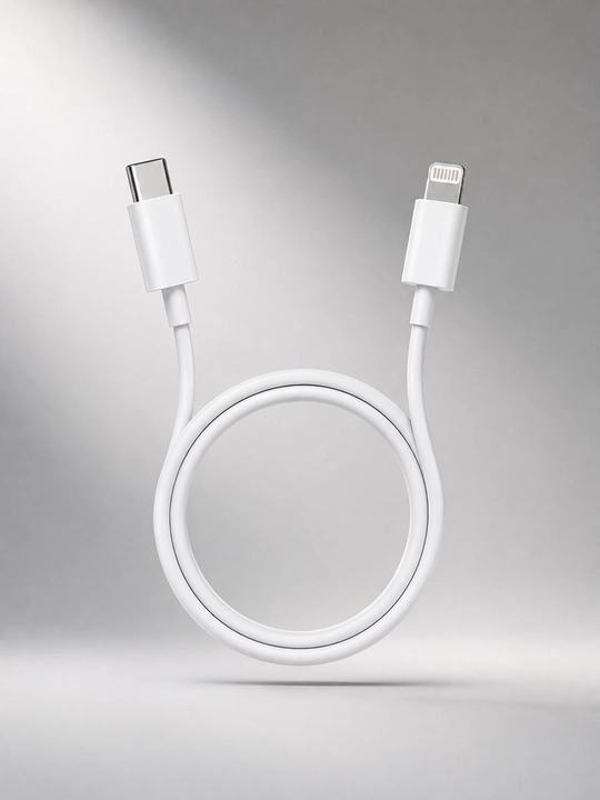 Кабель USB-C to Lightning 1 м, для зарядки и передачи данных
