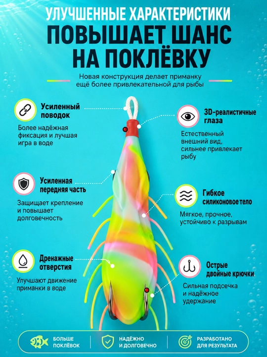 Лягушка-незацепляйка, крючок-лягушка для ловли щуки