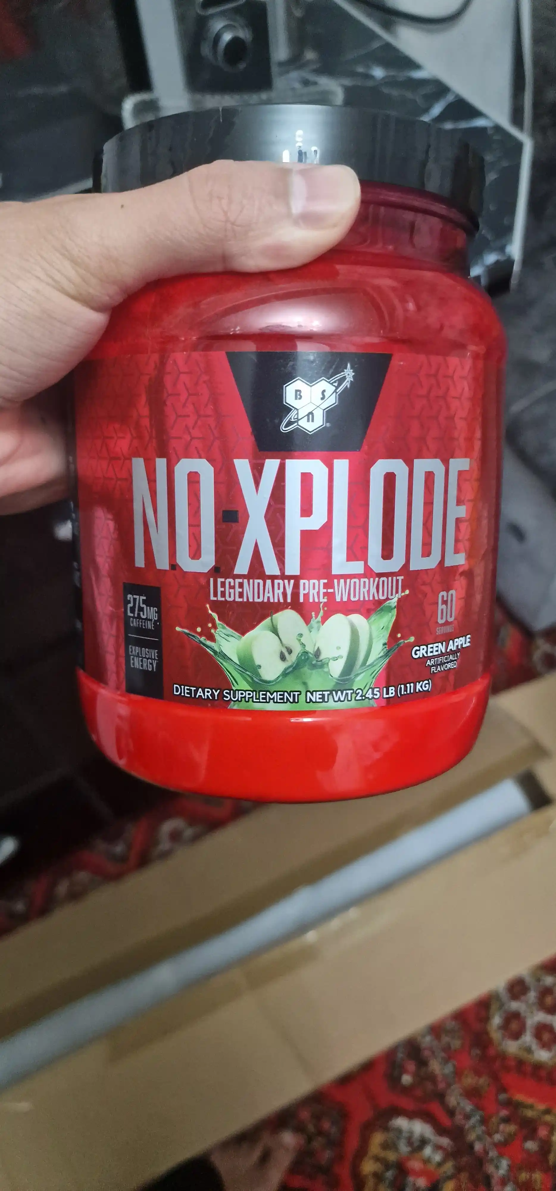 NO Xplode, Legendary Pre-Workout, 60 порций предтренировочный комплекс, повышение энергии