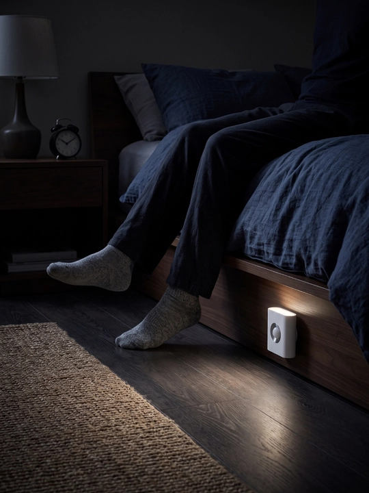 LED-ночник с датчиком движения, USB-зарядкой и автоотключением