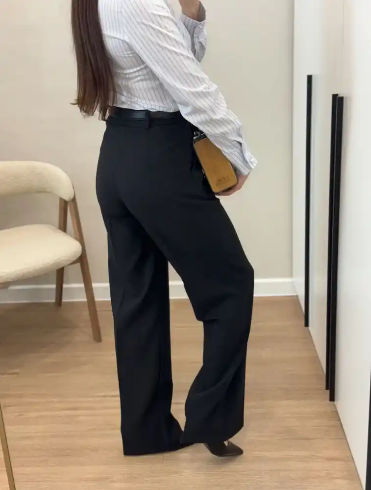 Ayollar uchun kuzgi klassik shim, shim, qizlar uchun qora shim, kuzgi shimlar