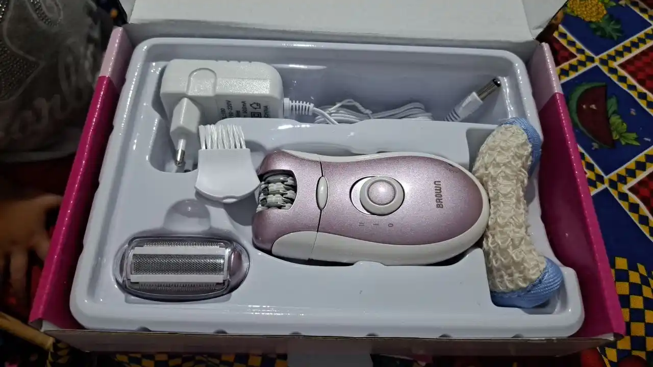 Ayollar uchun simsiz epilyator, Brown BR2068