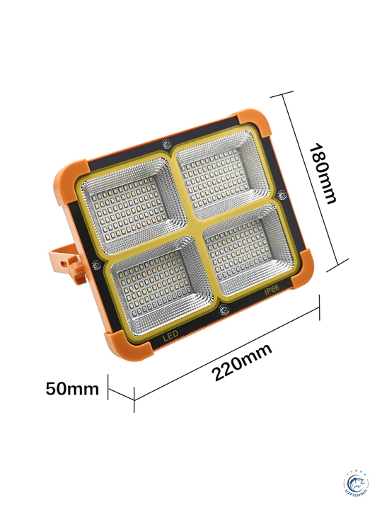 LED proyektor va fonar — akkumulyatorli, uy, dala hovli va kemping uchun, 5 xil model