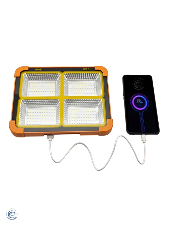 LED proyektor va fonar — akkumulyatorli, uy, dala hovli va kemping uchun, 5 xil model