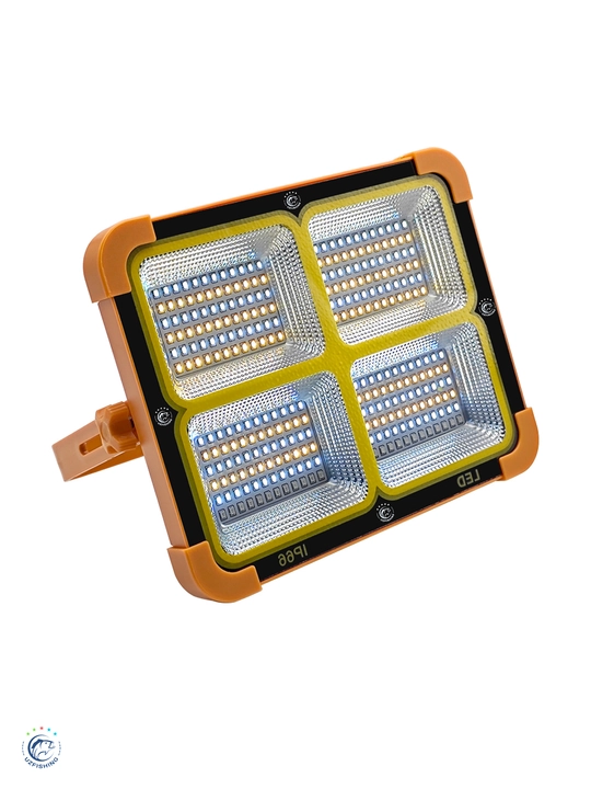 LED proyektor va fonar — akkumulyatorli, uy, dala hovli va kemping uchun, 5 xil model