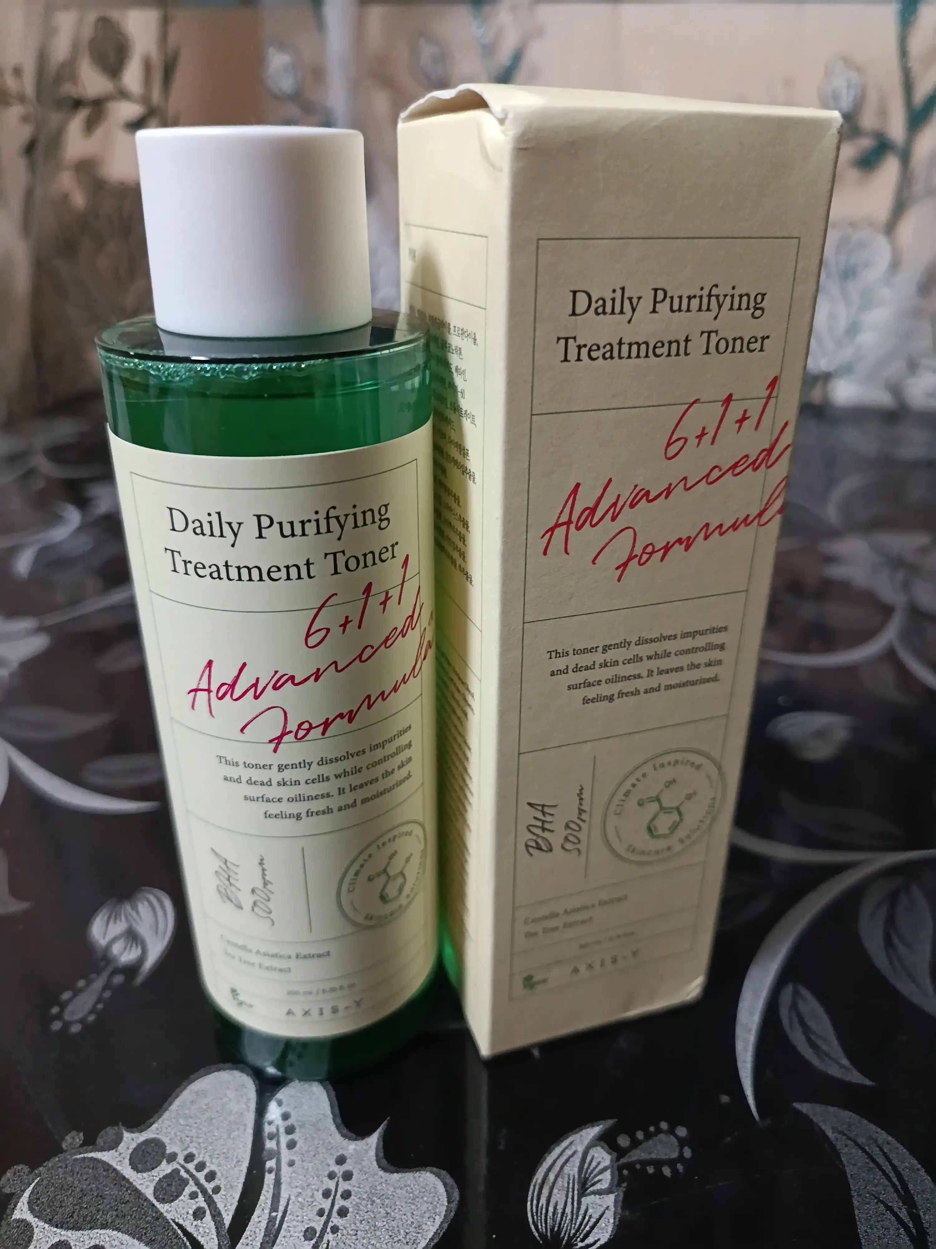Тоник с центеллой и BHA-кислотой AXIS-Y Daily Purifying Treatment Toner 200 мл