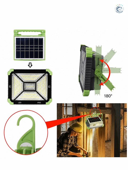 LED proyektor va fonar — akkumulyatorli, uy, dala hovli va kemping uchun, 5 xil model