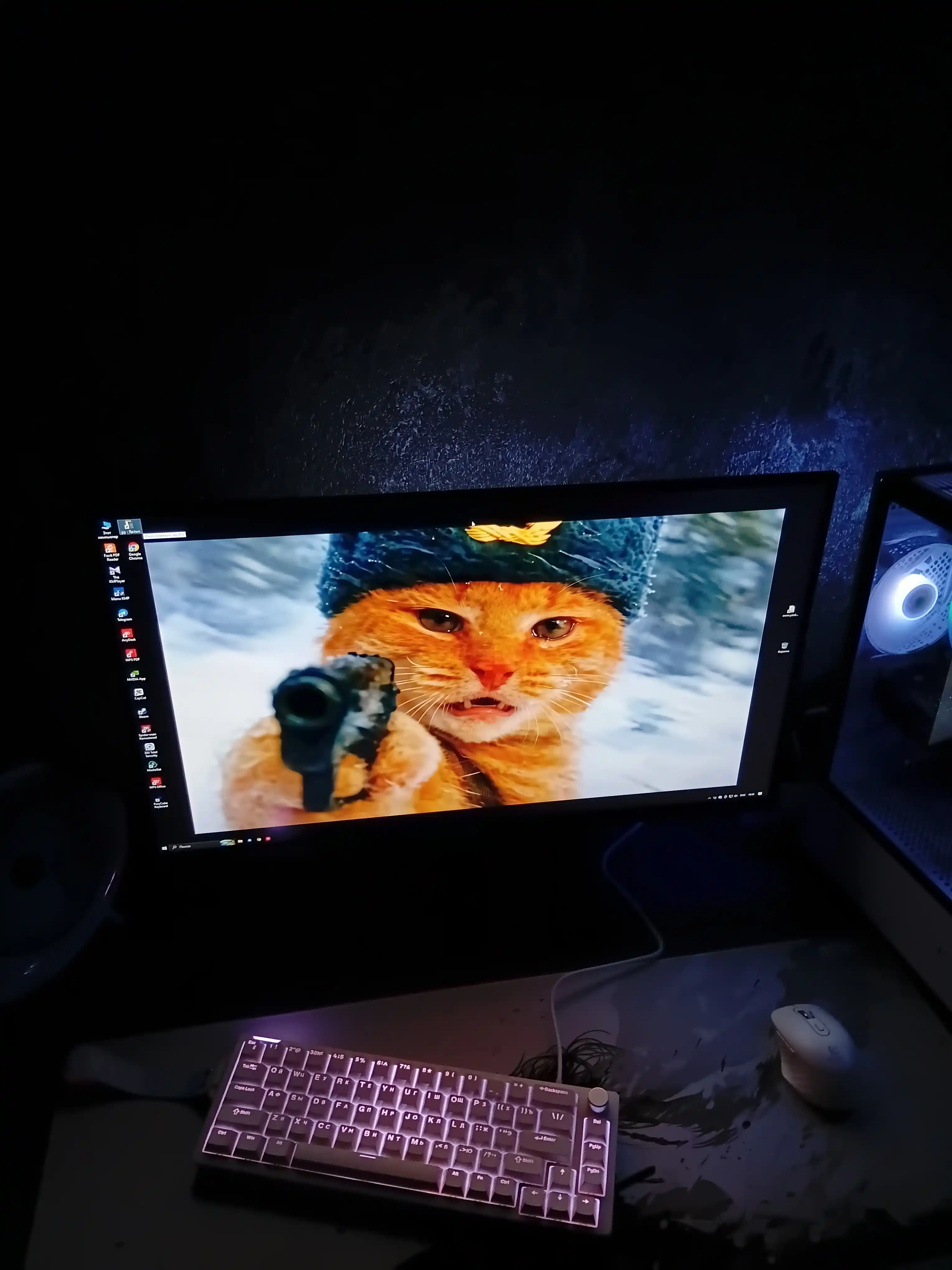 O‘yin uchun kibersport klaviaturalari ZIFRIEND AG68, RX75PRO VA BD61 oʻyin RGB yoritgichli