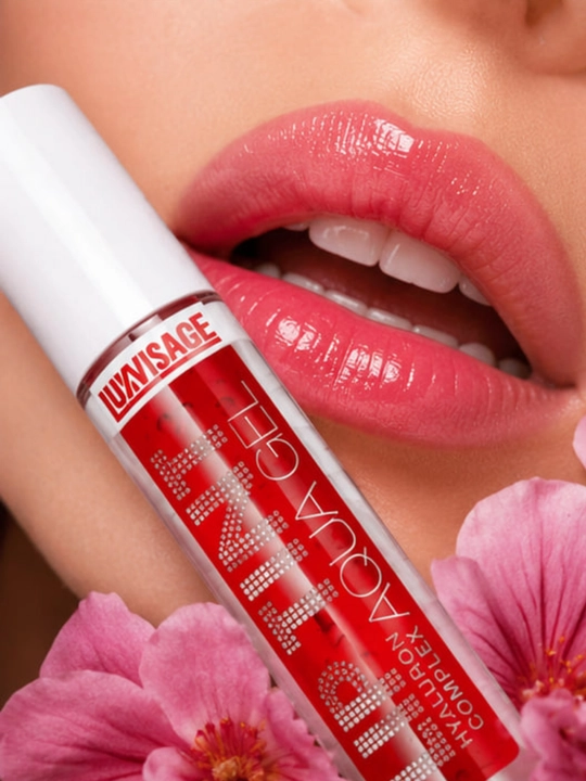 Оттеночный гель-тинт для губ LUXVISAGE Lip Tint Aqua Gel увлажняющий гиалуроновый комплекс