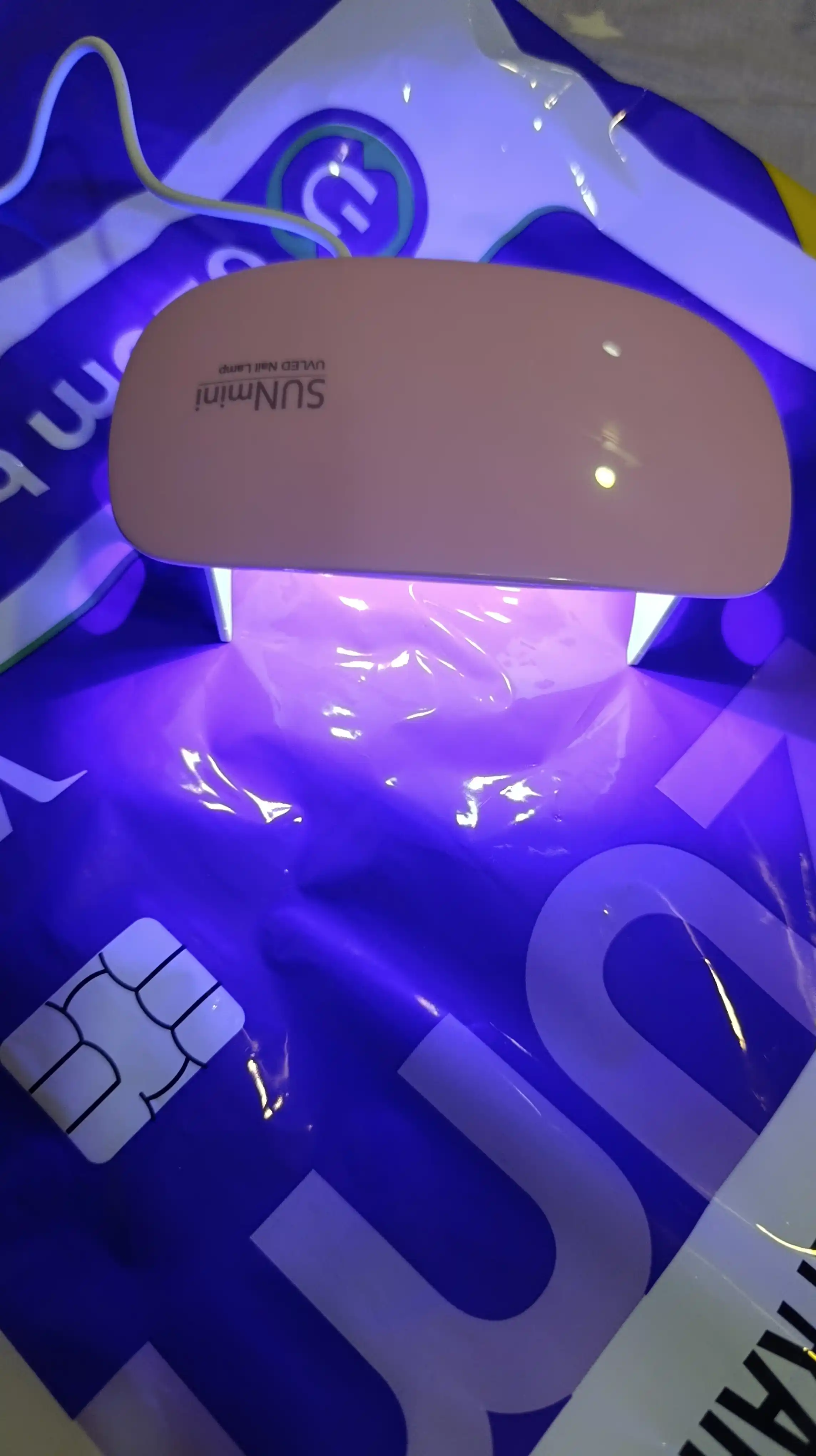 Мини LED лампа для маникюра и педикюра, для сушки ногтей