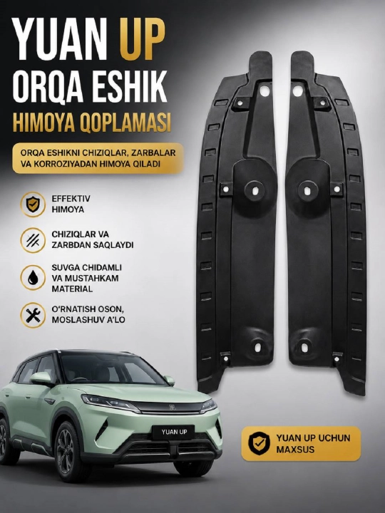 BYD Yuan Up uchun orqa eshik himoya vostiasi - 
