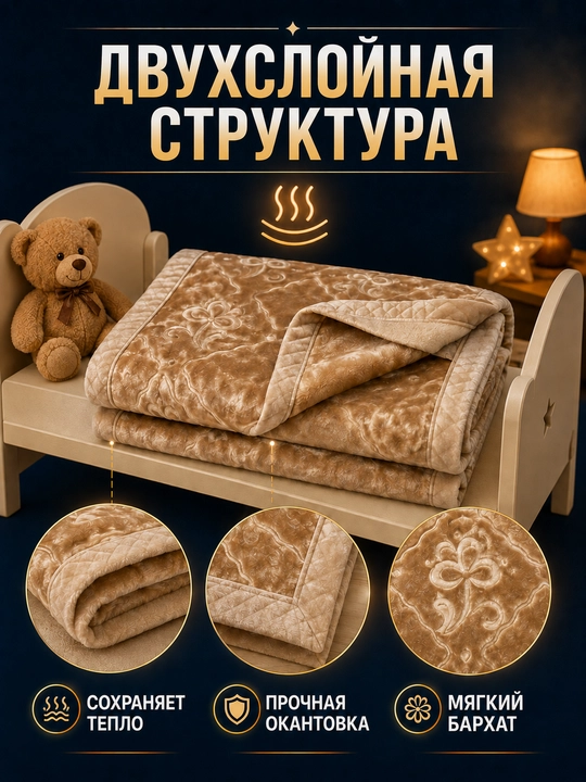 Детское одеяло, одеяло для детей, мягкий плед, теплый плед, двухслойное одеяло