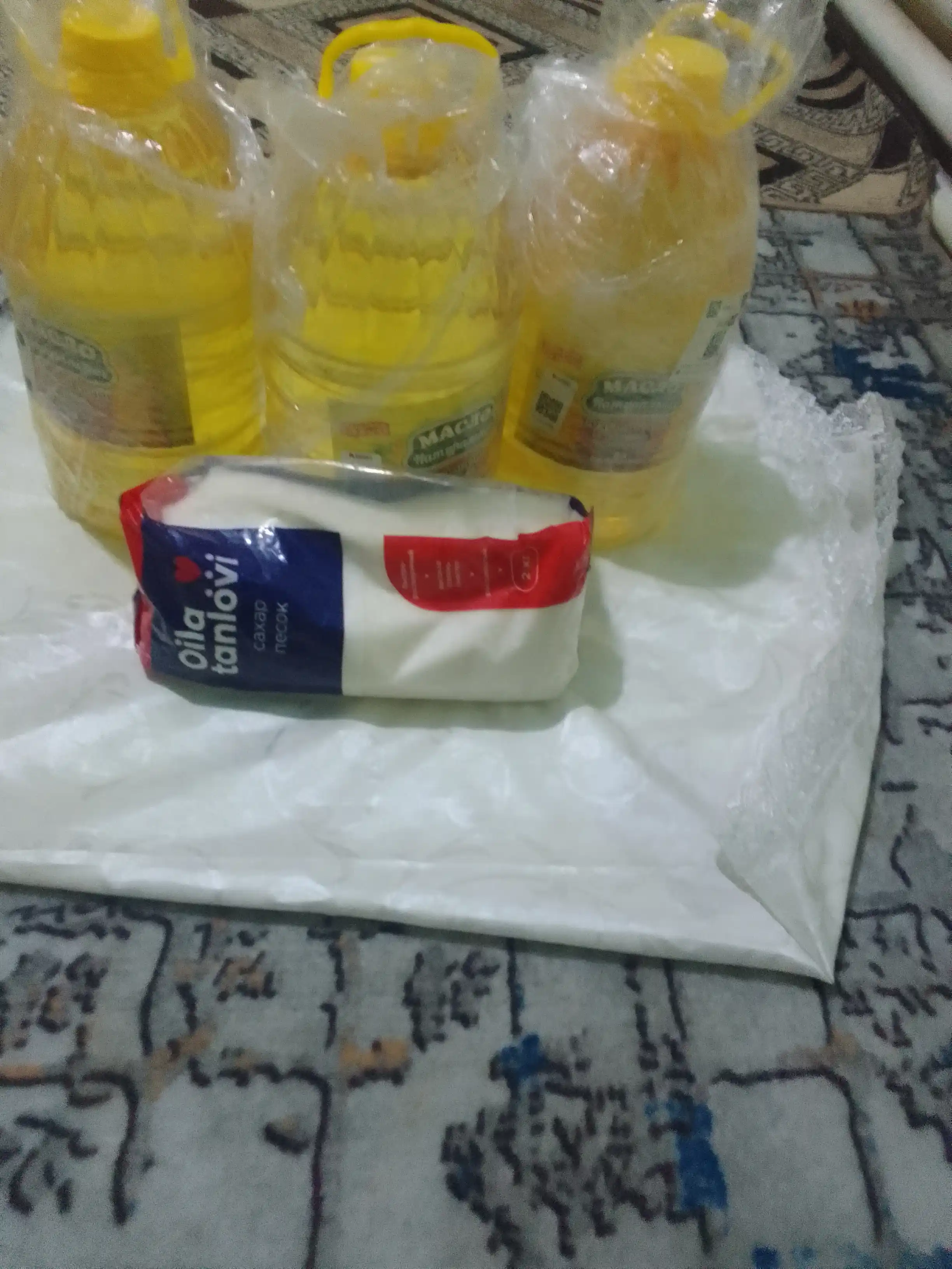 Naturalnoe kungaboqar yog'i, tozalangan, oliy nav, 5 litr