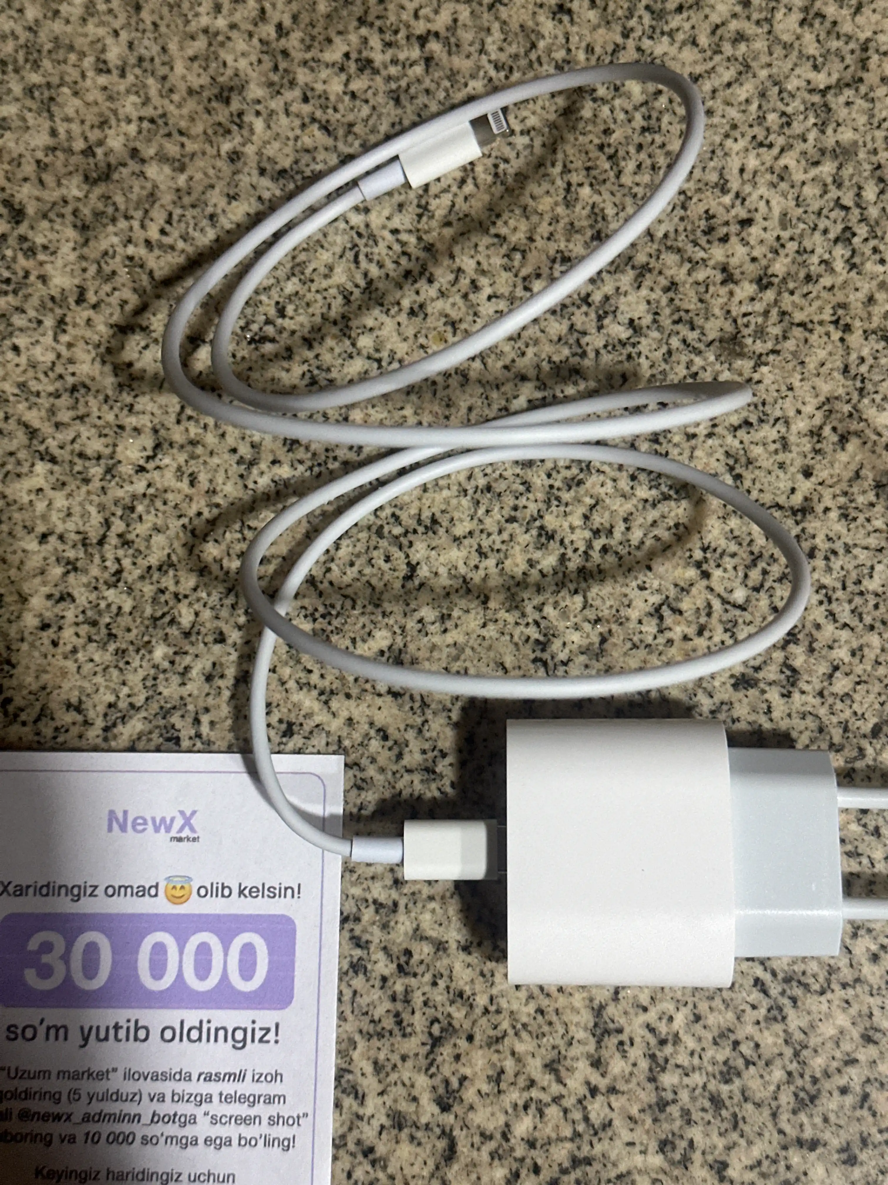 Зарядное устройство 20W для iPhone, зарядка для iPhone и AirPods