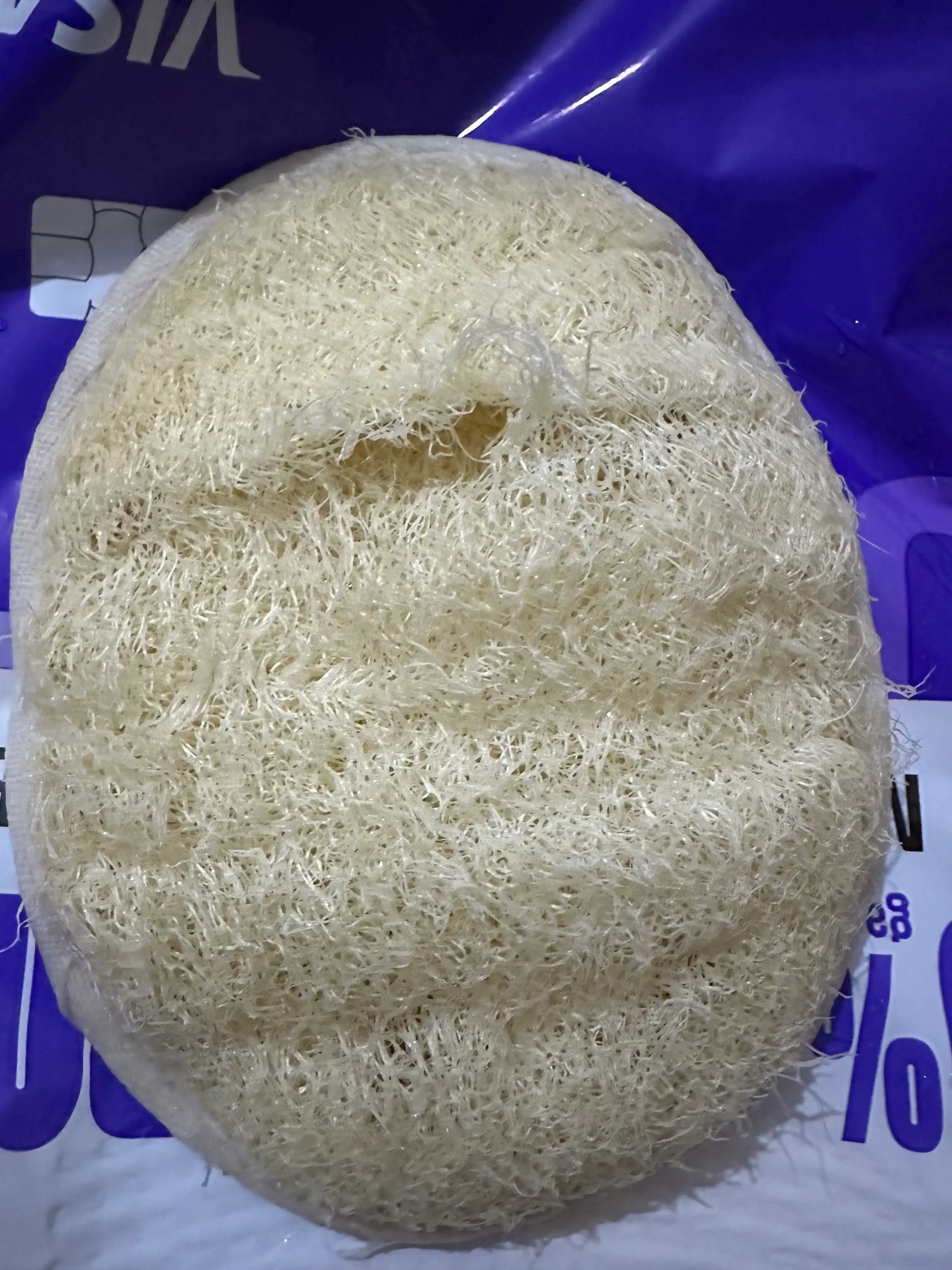Мочалка из люфы, для тела и лица
