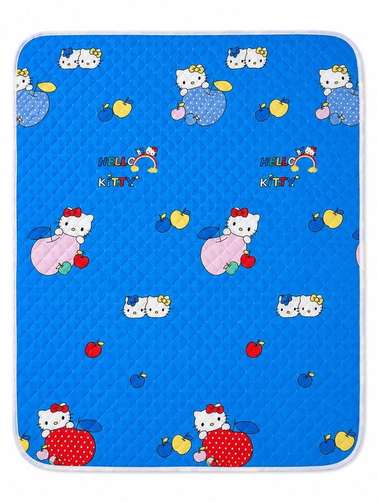 Hello Kitty bolalar gilamchasi yumshoq ko‘k gilamcha pol uchun - 