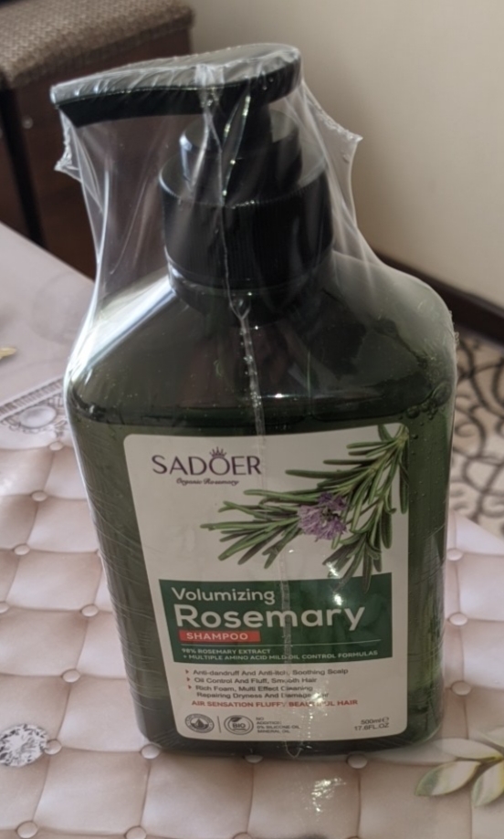 Розмарин шампунь для объема волос Rosemary с экстрактом розмарина и аминокислотами, 500 мл